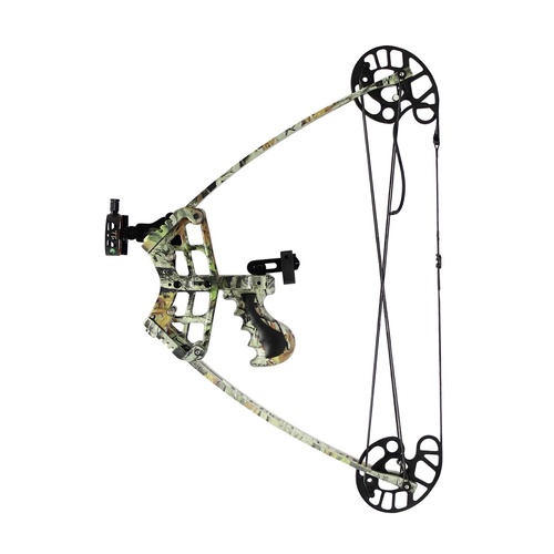 Pro-Tactical C109 Triangle Compound Bow 45lbs Camo inc Arrows etc - C109-SETC