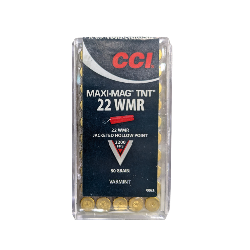CCI Maxi-Mag TNT 22 WMR 30gr - 50 Pack - C63