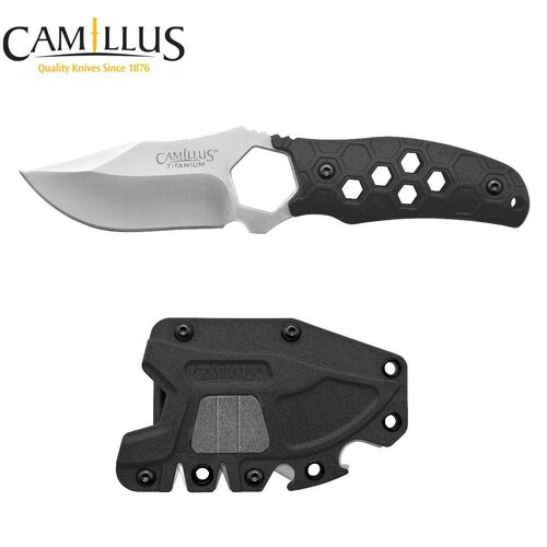 Camillus Comb Fixed Blade Knife CA-19489