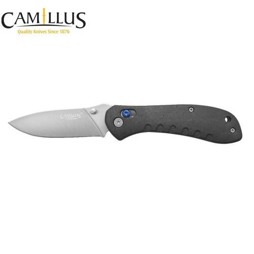 Camillus Rovax Black Pocket Knife - CA-19618