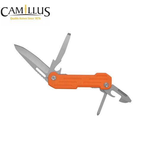 Camillus Orange Pocket Block 6.25" Multi Tool - CA-19652