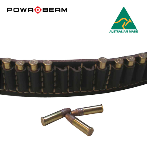 .22cal Leather Ammo Belt - CB22