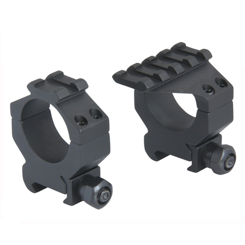 CCOP Ring Set 1 Inch Weaver Rings High With Pic Rail On Top - CC-ARR1006WH