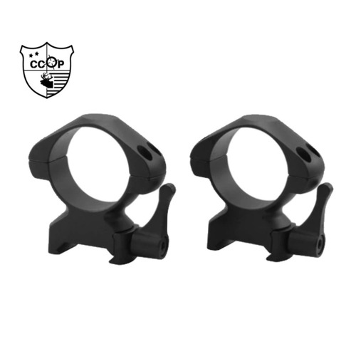 CCOP Ring Set 30mm Weaver High QD - CC-SRQ3002WH