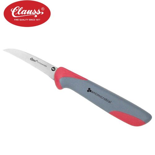 Clauss 2.5" Titanium Curved Pairing Knife - CL-18414