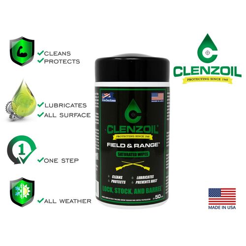 Clenzoil Saturated Wipes 75pcs - CL2243