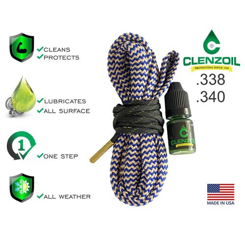 Clenzoil Cobra Bore Ropes. 338 - 7mm - CL2267