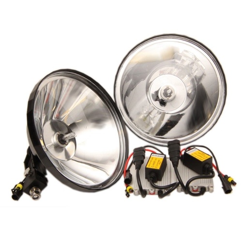 Max-Lume Driving Lights Pair 240mm 55W HID External Ballst - CL240H-55W