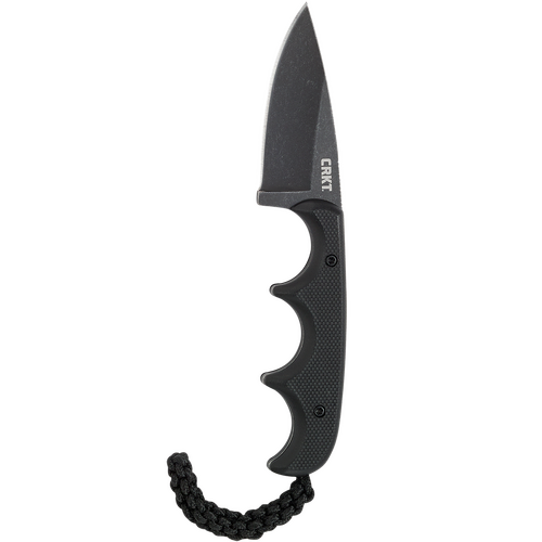 CRKT Minimalist Drop Point with Black G10 Handle and Sheath - CRKT2384K