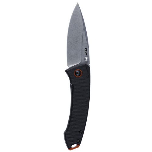CRKT Tuna Compact Frame Lock Folding Knife in Black and Silver - CRKT2522