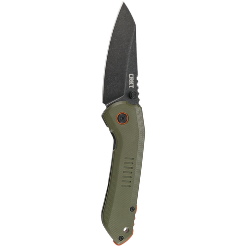 CRKT Overland Folding Knife in Green and Silver  - CRKT6280