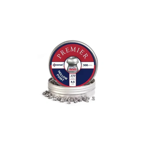 Crosman Hollow Point Airgun Pellets .177 Tin of 500 - CRPHP177