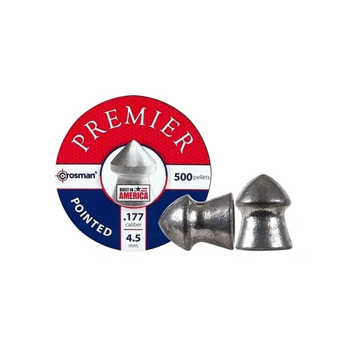 Crosman Pointed Airgun Pellets .22 Tin of 500 - CRPP22