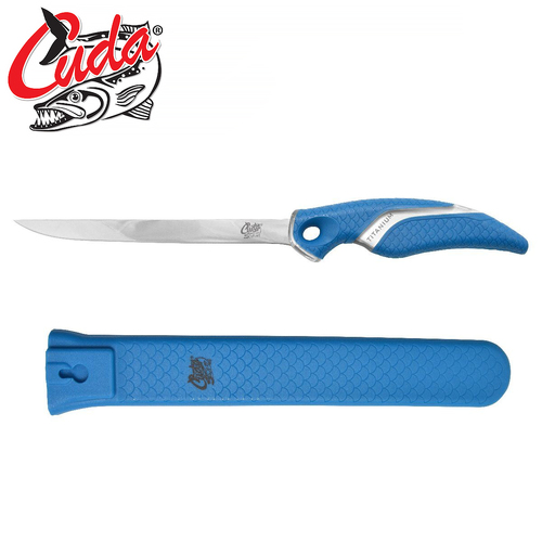 Cuda 7" Flexible Fillet Knife w/Sheath - CU-18124-001