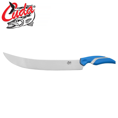 Cuda 12" Titanium Bonded Curved Blade Knife - CU-18229-001