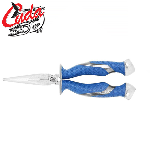 Cuda 8.75" Titanium Bonded Needle Nose Pliers - CU-18828-001