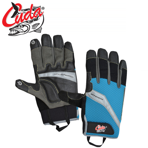 Cuda Kevlar Armor Offshore Gloves - XXL - CU-23026