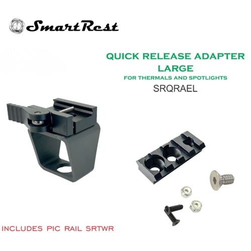 SmartRest Quick Release Adapter + Rail - Suits RC505 - E-SRQRAEL