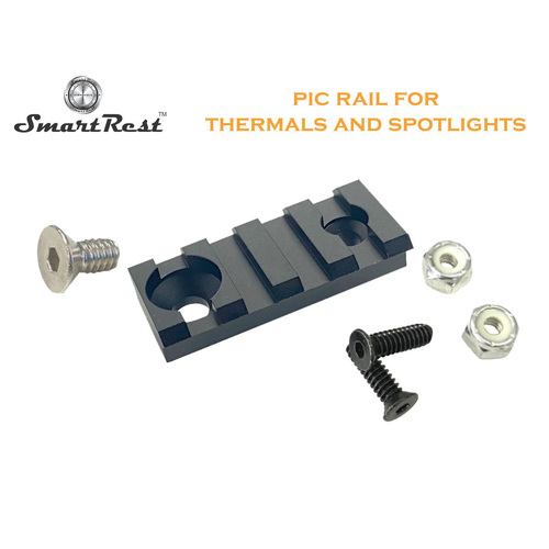 SmartRest Pic Rail for Spotlights and Thermals - E-SRTWR