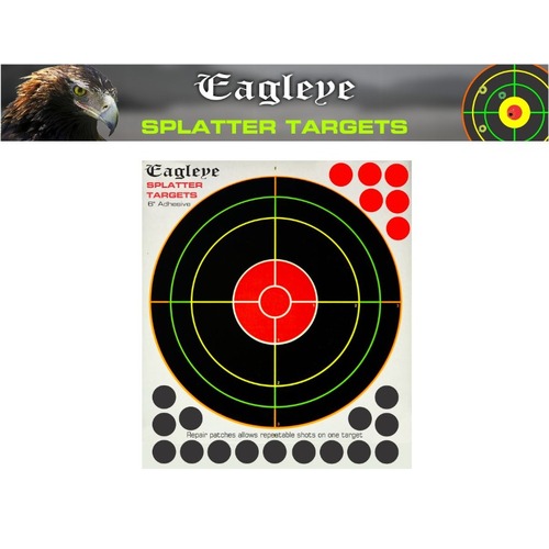 Eagleye 6 Inch Adhesive Splatter Target - EET6A