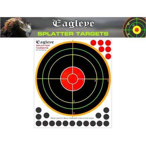 Eagleye  8 Inch Adhesive Splatter Target - EET8A
