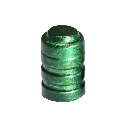 Eminence Projectiles 135 gr Button Nose Wadcutter Flat Base 38 Special - 357 Mag 0.357 - Dark Green - 100 Pack - EP-38-135357-P1DG
