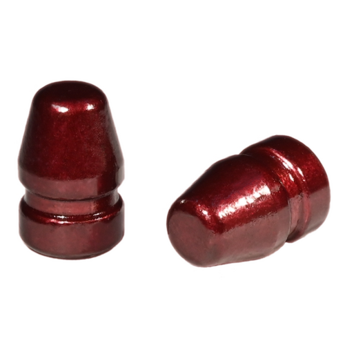Eminence Projectiles 122 gr Flat Point Bevel Base 9mm - 38 Super 0.356 - Black Cherry - 500 Pack - EP-938-122356-B5BC
