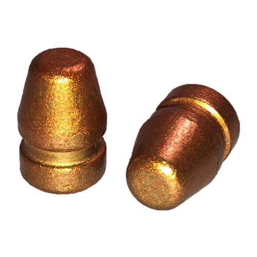 Eminence Projectiles 122 gr Flat Point Bevel Base 9mm - 38 Super 0.356 - Bronze - 100 Pack - EP-938-122356-P1BRZ