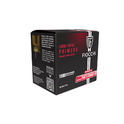 Fiocchi Large Pistol Primers - 1500 Pack - FI-08055000-BRICK