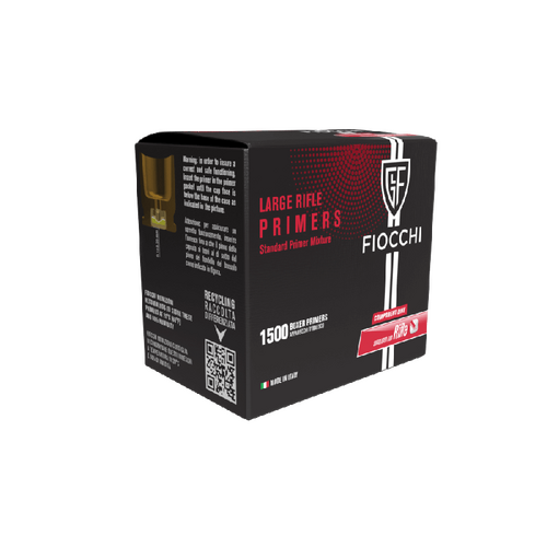 Fiocchi Large Rifle Primers - 1500 Pack - FI-08055100-BRICK