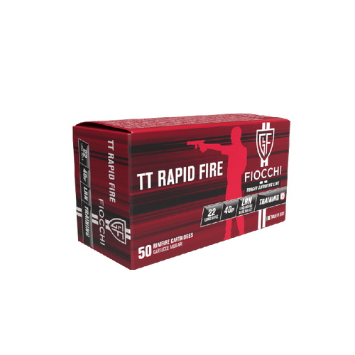 Fiocchi 22LR TT RAPID FIRE 50 PK