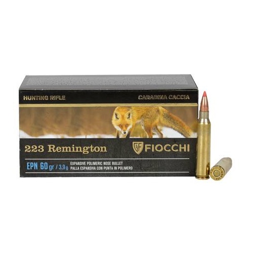 Fiocchi 223 Remington 60gr VMAX Polymer Tip - 50 Rounds - 70565700