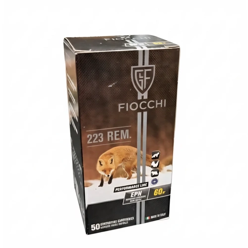 Fiocchi 223 Remington 60gr VMAX Polymer Tip - 50 Rounds - 70565700