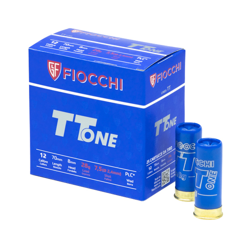 Fiocchi Italy TT One 28gr #7.5 1300 FPS 12G - 25 Pack - FI-86198700-25PK