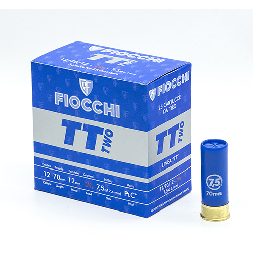 Fiocchi Italy TT Two 28gr #7.5 1330 FPS 12G - 250 Pack - FI-86221700