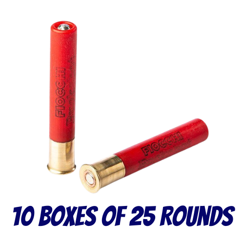Fiocchi 410g 3" Buckshot 15gm 1460FPS - 250pk - 10 Boxes of 25 Rounds - 87090500