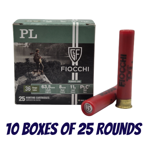 Fiocchi 410g 2-1/2" 5 1300FPS - 250pk - 10 Boxes of 25 Rounds - 87A24300