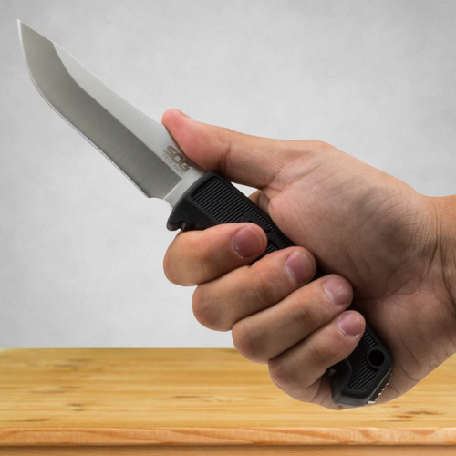 SOG Field 4" Fixed Blade Camping and Survival Knife