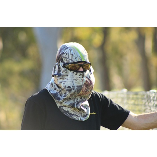 Max-Hunter Koorangie Camo Fleece Hood Mask - FM-001