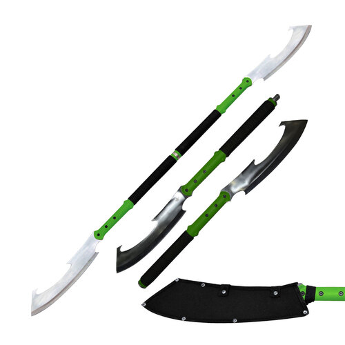 Fantasy Master Reaper Bladed Detachable Staff 55.5" Overall