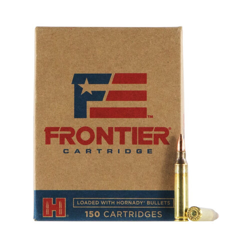 Frontier 223 Rem 55 grain FMJ Ammo 150 rd - FR1015