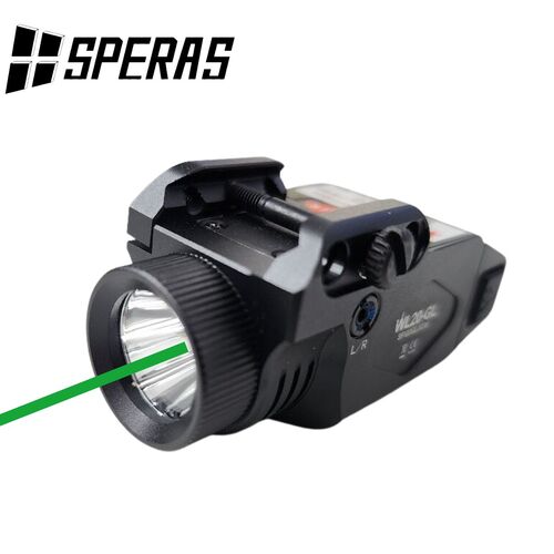 Speras Weapon Light w Green laser - FS-WL20-GL