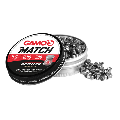 Gamo Accutek Match Pellets .177 Cal - 500 Pcs - GAMP177