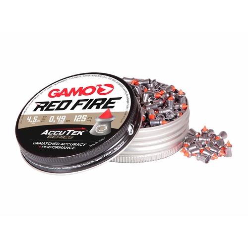 Gamo Accutek Red Fire Pellets .177 Cal - 125 Pcs - GARFP177