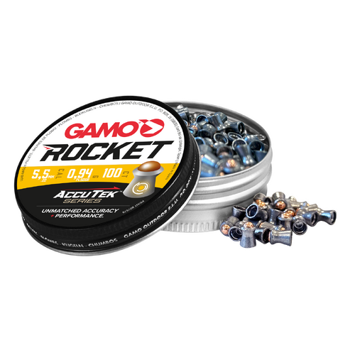 Gamo Accutek Rocket Pellets .22 Cal - 100 Pcs - GARP22