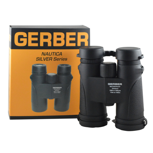 Gerber Binocular 10x42 Silver- GNS1042