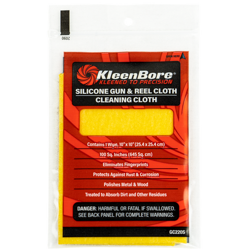 KleenBore Silicone Gun & Reel Cleaning Cloth - GC220P