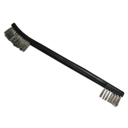 Max-Clean Utility Brush Stainless Steel Double Ended - GCB-STEEL2