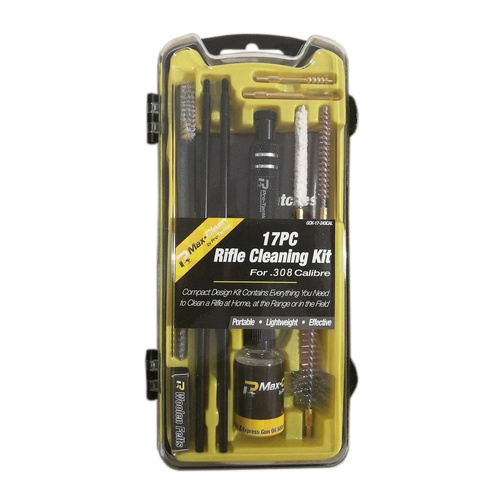 Max-Clean Deluxe 30 Cal17pc Rifle Cleaning Kit (30cal, 308, 30-06,) - GCK-17-308CAL