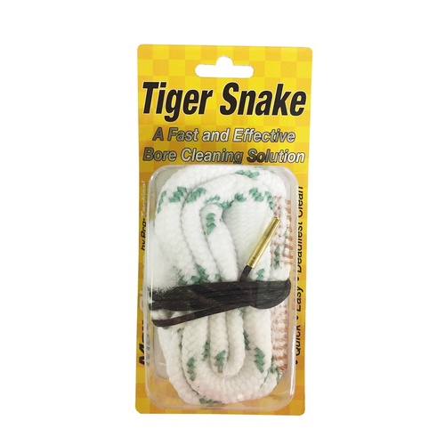 Max-Clean Tiger Snake Bore Rope - 12ga Shotgun - GCTS-12GA